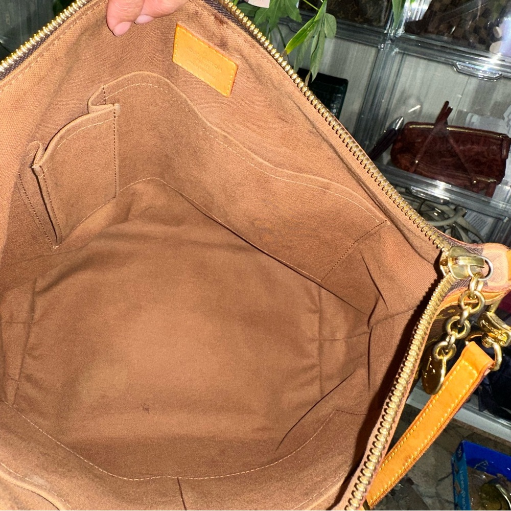 Louis Vuitton Palermo Monogram Brown and Tan Tote pm - Picture 9 of 9